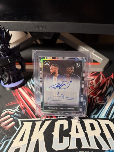 Neymar Jr & Ousmane Dembélé 2025 Topps Deco /10