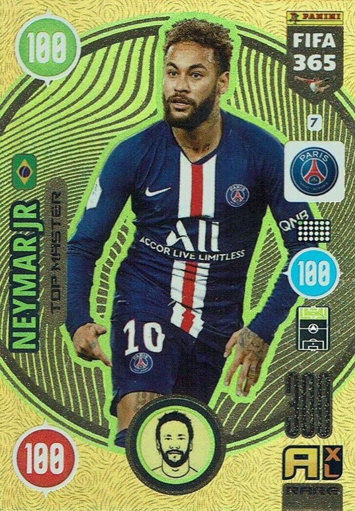 Neymar Jr 2021 Panini Adrenalyn XL FIFA 365