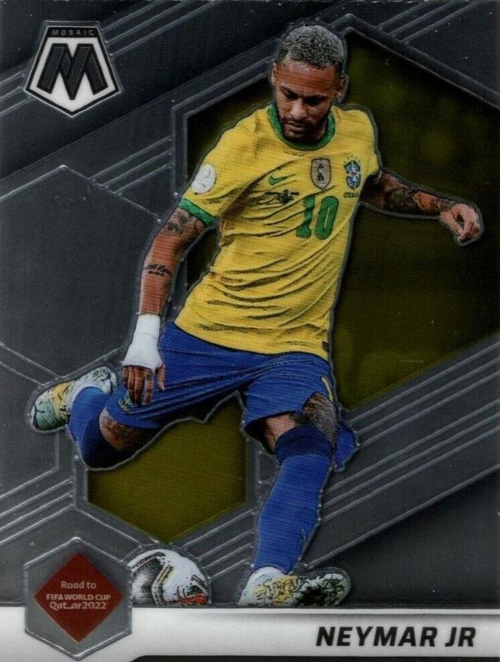 Neymar Jr 2021 Panini Mosaic Road to FIFA World Cup