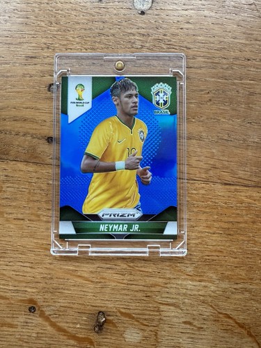 Neymar Jr 2014 Panini Prizm World Cup Blue Prizm /199