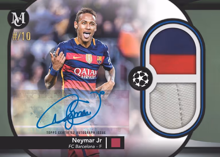 Neymar Jr 2024 Topps Inception UEFA Club Competitions