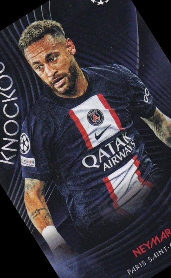 Neymar Jr 2023 Topps Knockout UEFA Champions League