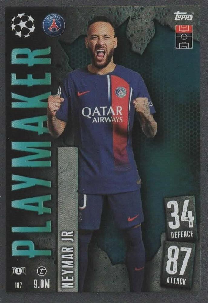 Neymar Jr 2023 Topps Match Attax UEFA Club Competitions
