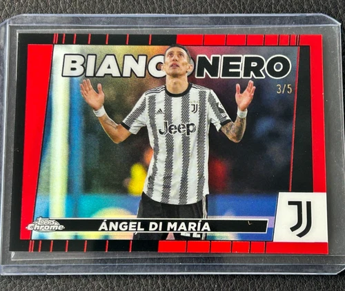 Ángel Di María 2022 Topps Chrome Rosso /5