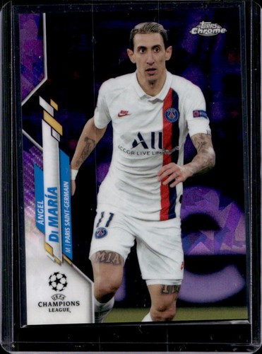 Ángel Di María 2019 Topps Chrome Sapphire Purple /25