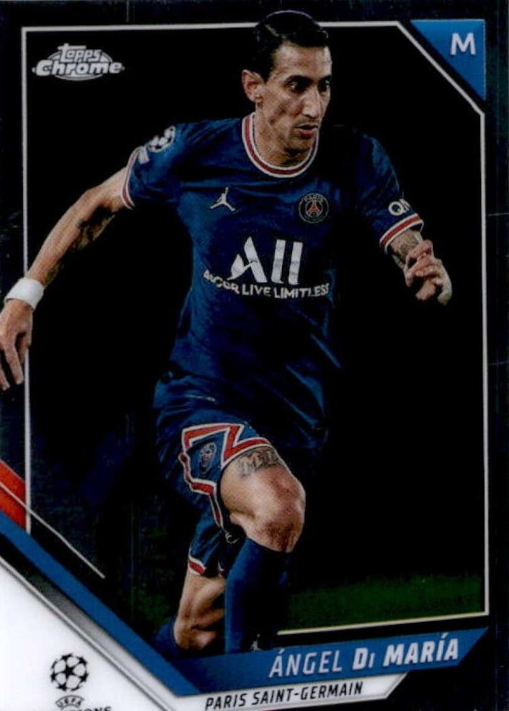 Ángel Di María 2021 Topps Chrome UCC 19