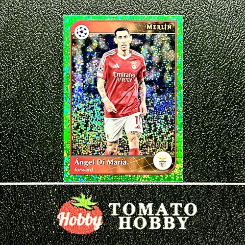 Ángel Di María 2024 Topps Merlin Chrome Green Refractor /99