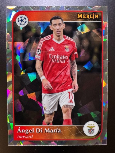 Ángel Di María 2024 Topps Merlin Chrome Ice Refractor