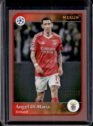 Ángel Di María 2024 Topps Merlin Chrome Pink Refractor /250