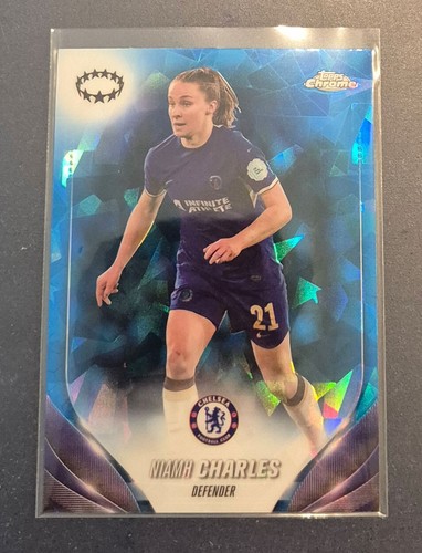 Niamh Charles 2023 Topps Chrome Sapphire Sapphire 017