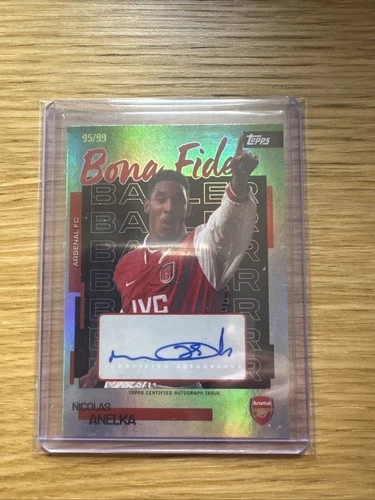 Nicholas Anelka 2025 Topps Arsenal Team Set /99