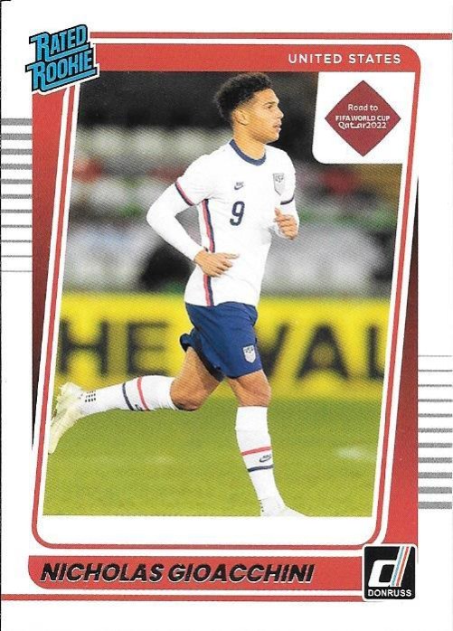 Nicholas Gioacchini 2021 Panini Donruss Soccer 7