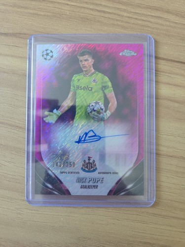 Nick Pope 2024 Topps Chrome /250