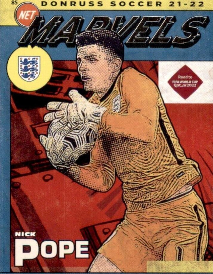 Nick Pope 2021 Panini Donruss Soccer 12