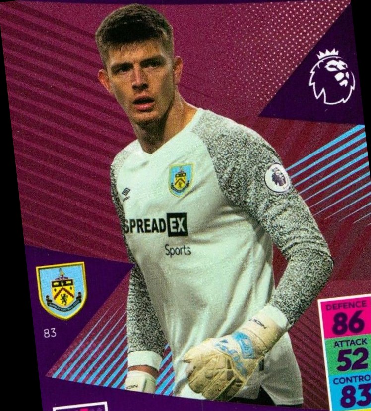 Nick Pope 2021 Panini Adrenalyn XL Premier League