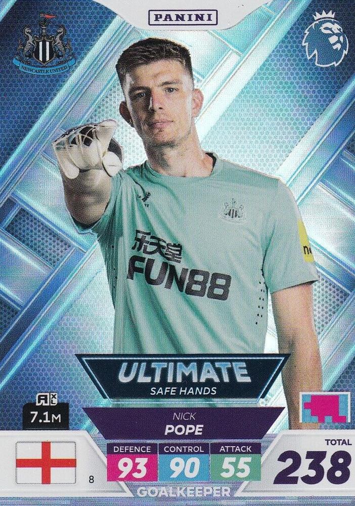 Nick Pope 2023 Panini Adrenalyn XL Premier League Plus