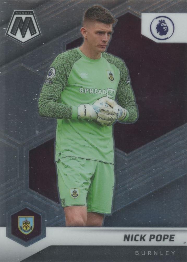 Nick Pope 2021 Panini Mosaic Premier League