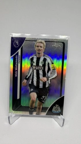 Nick Woltemade 2026 Topps Chrome Refractor