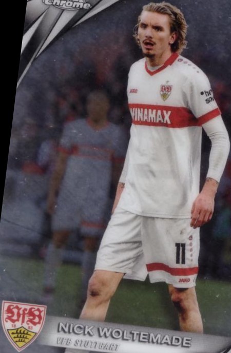 Nick Woltemade 2024 Topps Chrome Bundesliga