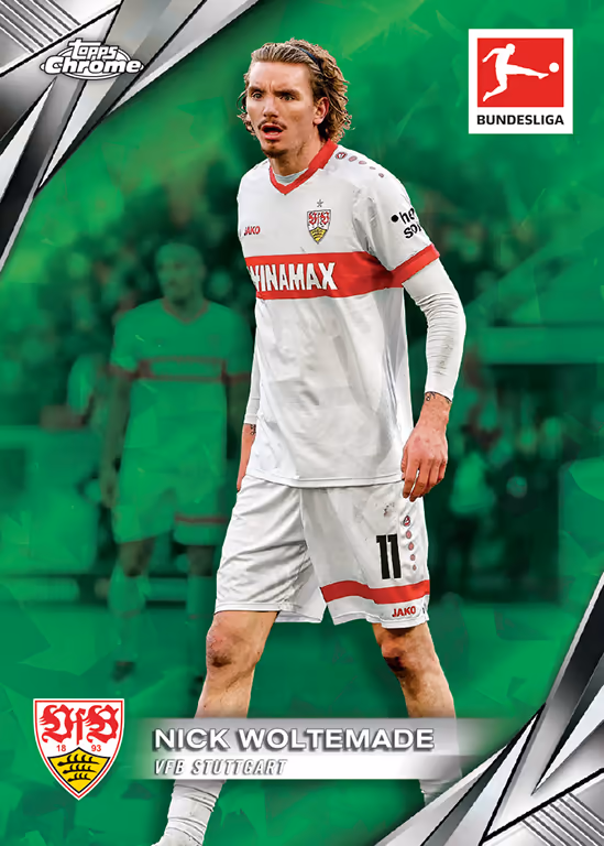 Nick Woltemade 2024 Topps Now Bundesliga German