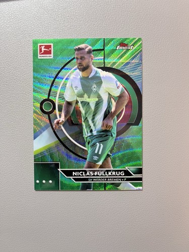 Niclas Füllkrug 2022 Topps Finest Green Wave /99