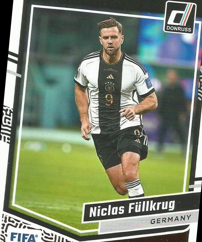 Niclas Fullkrug 2023 Panini Donruss