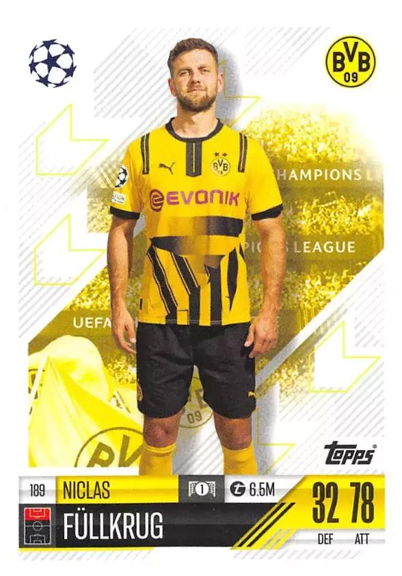 Niclas Fullkrug 2024 Topps Match Attax UEFA Club Competitions