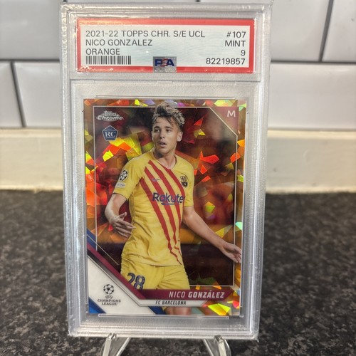 Nico Gonzalez 2021 Topps Chrome Orange Sapphire /50