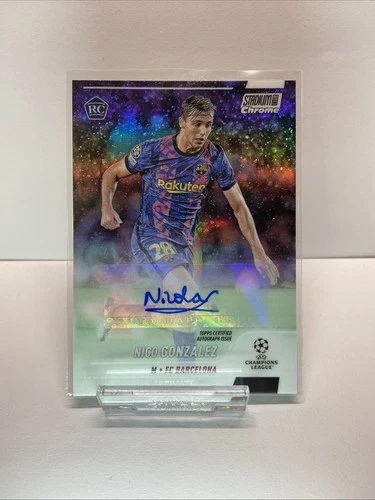 Nico González 2021 Panini Chrome Stadium Chrome