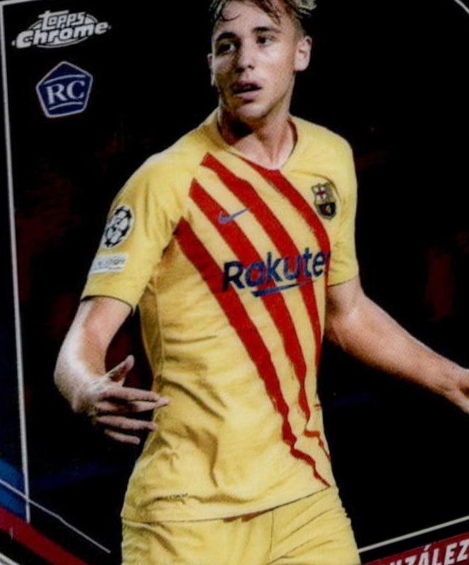 Nico González 2021 Topps Chrome UCC 107