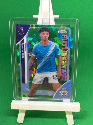Nico O'Reilly 2026 Topps Premier League Sapphire /99