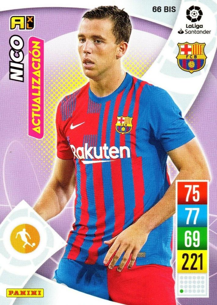 Nico 2021 Panini Adrenalyn XL La Liga