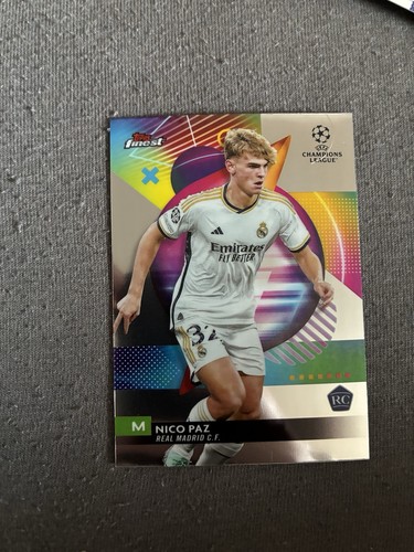Nico Paz 2023 Topps Finest