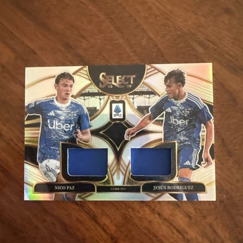 Nico Paz / Jesús Rodríguez 2025 Panini Select Serie A
