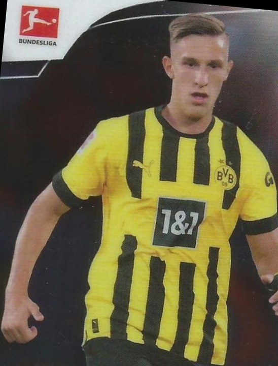Nico Schloterbeck 2022 Topps Chrome Bundesliga 31