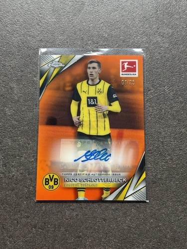 Nico Schlotterbeck 2024 Topps Bundesliga Chrome /25
