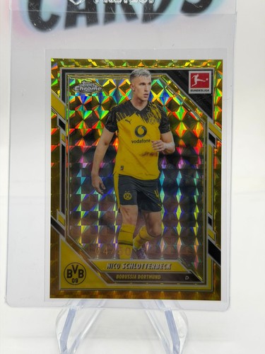 Nico Schlotterbeck 2025 Topps Chrome 4/50