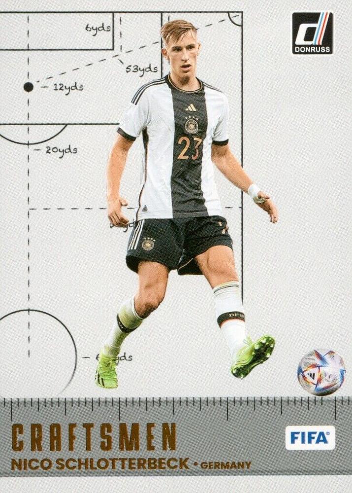 Nico Schlotterbeck 2022 Panini Donruss Soccer 12