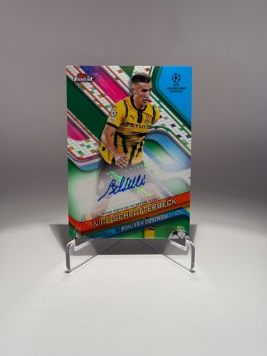 Nico Schlotterbeck 2024 Topps Finest Green /99