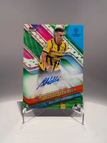 Nico Schlotterbeck 2024 Topps Finest Green Wave /99