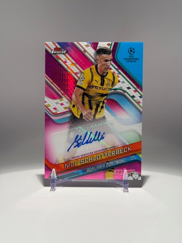 Nico Schlotterbeck 2024 Topps Finest Pink /125
