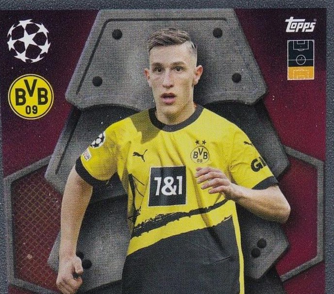 Nico Schlotterbeck 2023 Topps Match Attax UEFA Club Competitions