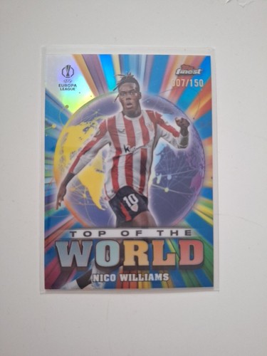 Nico Williams 2024 Topps Finest /150