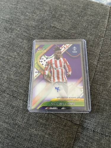 Nico Williams 2024 Topps Finest /299