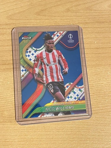 Nico Williams 2024 Topps Finest /75