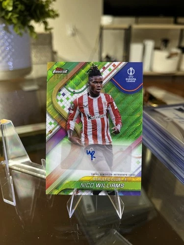 Nico Williams 2024 Topps Finest /99