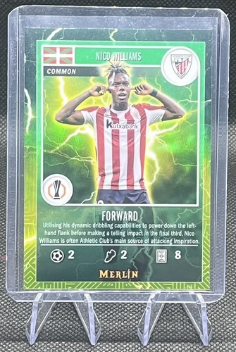 Nico Williams 2024 Topps Merlin Chrome