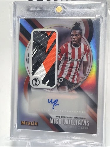 Nico Williams 2024 Topps Merlin Chrome