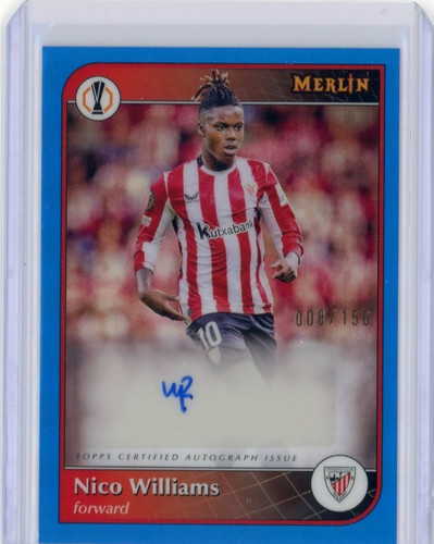 Nico Williams 2024 Topps Merlin Chrome /150
