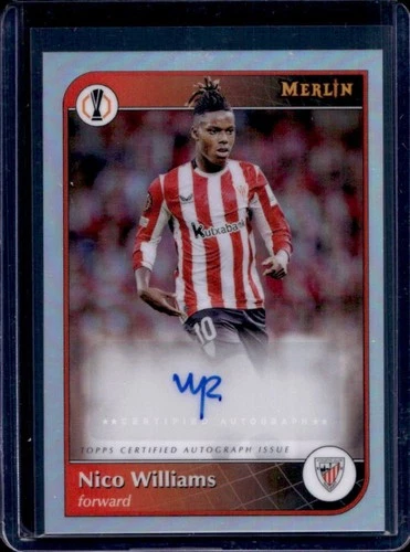 Nico Williams 2024 Topps Merlin Chrome